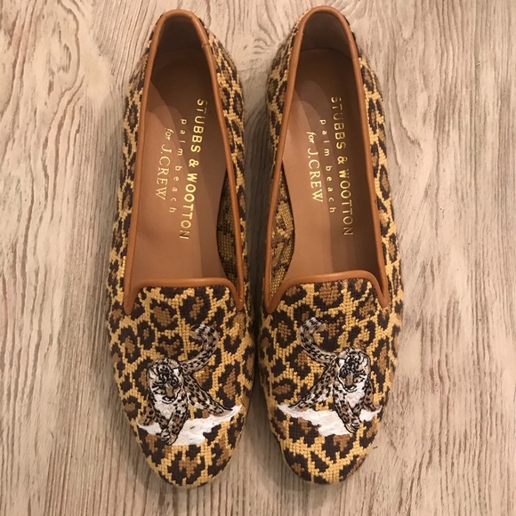 Stubbs & Wootton Shoes - Stubbs & Wootton for J. Crew Tiger Loafers